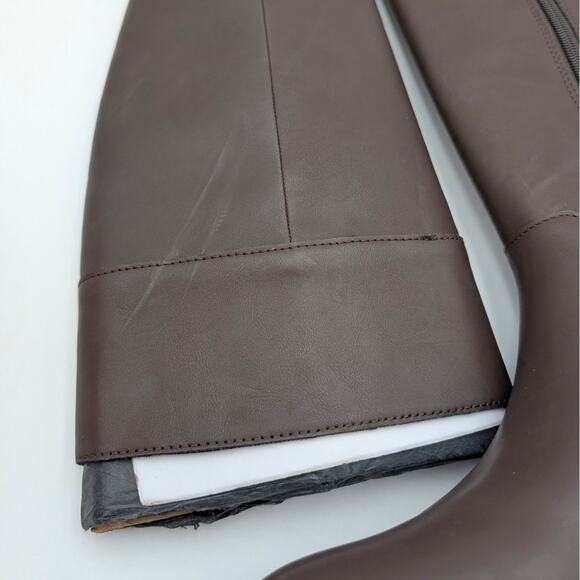 Aerosoles Taba Knee High Boots Side Zip Women's Dark Brown Size US5M EU36 - Picture 6 of 13